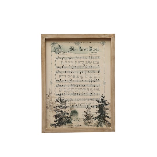 Christmas Sheet Music Gallery Wall Assorted Christmas Sheet Music Wall Hanging by Ashland® | Michaels